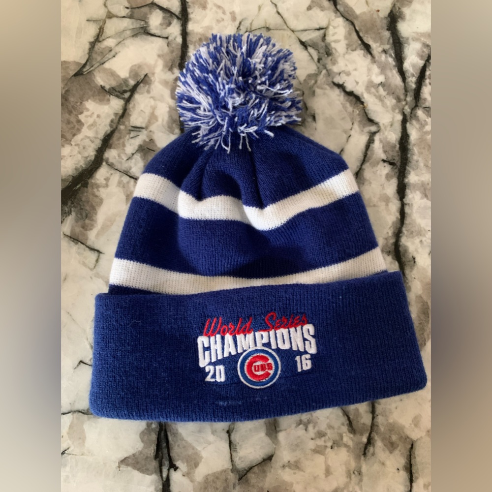 World Series champions Cubs 2016 beanie